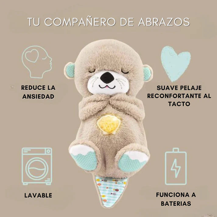 Peluche Relajante con Respiración🌟| El Compañero Perfecto para la Relajación y el Sueño Reparador 😍