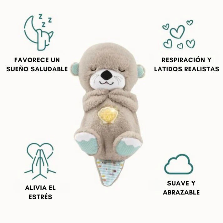 Peluche Relajante con Respiración🌟| El Compañero Perfecto para la Relajación y el Sueño Reparador 😍