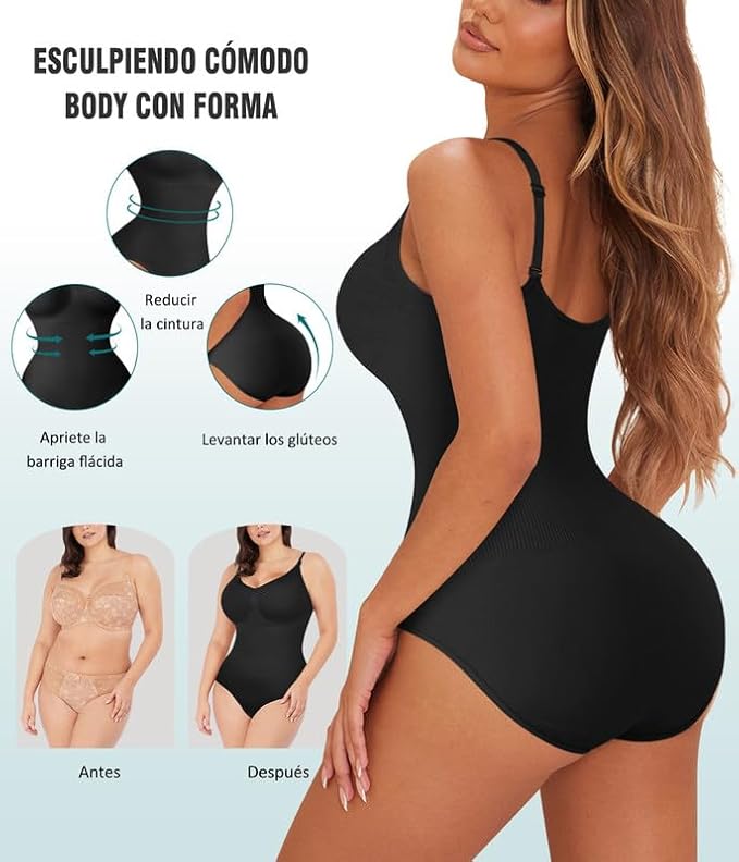 ✨ Body Faja Compresora | Levanta Cola + Moldea y Controla Abdomen 💥💪