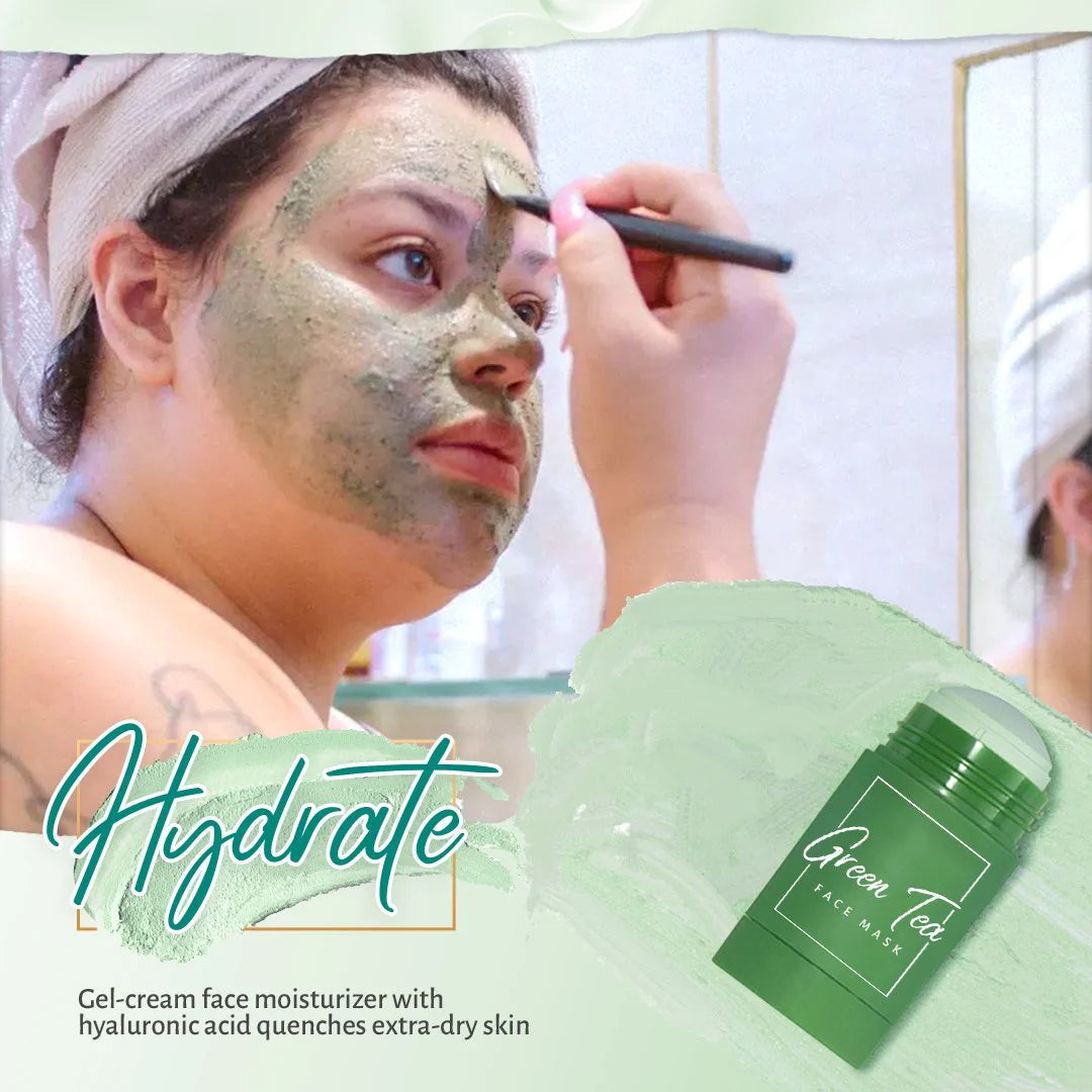 ✨"Mascarilla de Limpieza Facial Verde: Única e Inigualable"🌿✨