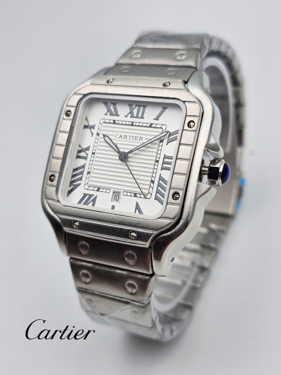 Reloj Santos Cartier Plata Unisex | Exclusivo en Colombia ⭐⭐⭐⭐⭐