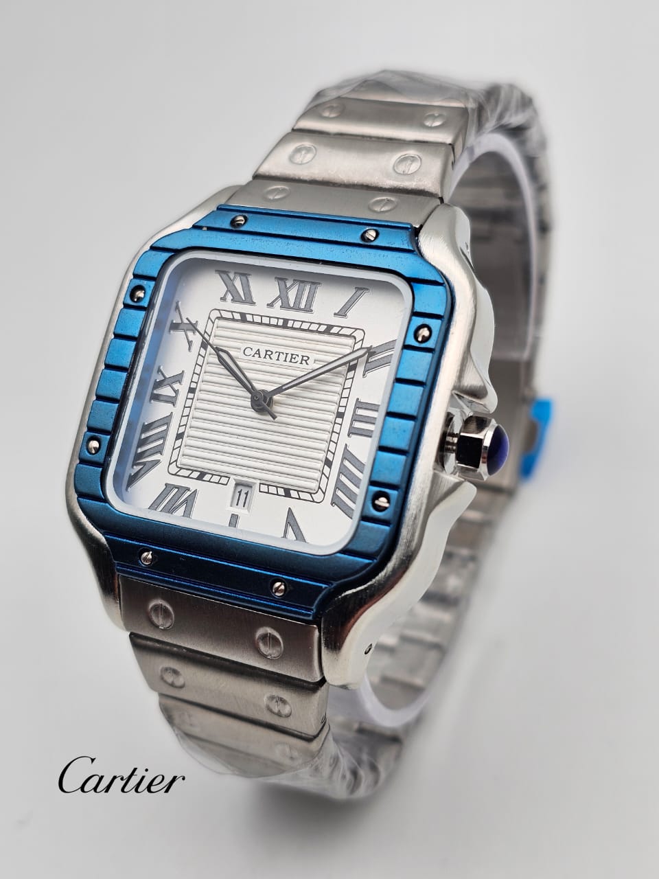 Reloj Santos Cartier Plata Unisex | Exclusivo en Colombia ⭐⭐⭐⭐⭐