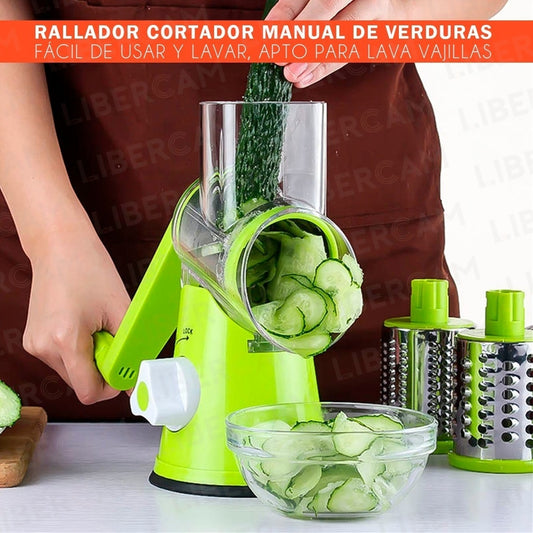 ¡Molino Rallador de Verduras 3 en 1! 🥕 ¡ORIGINAL!