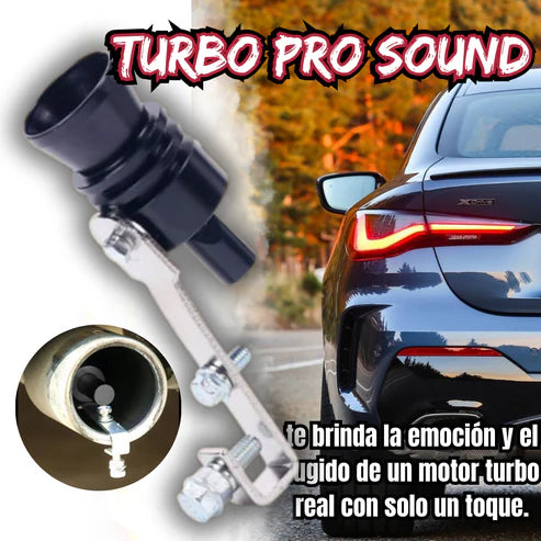 SIMULADOR PARA CARRO Y MOTO TURBO PRO SOUND 🚗💨🏍️