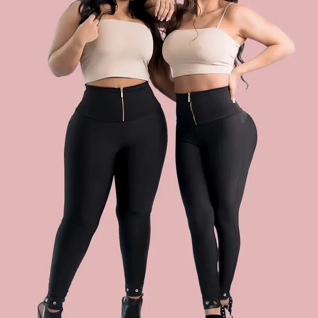 💖Leggings levanta glúteos con faja interna|moldea y realza tu figura al instante🔥