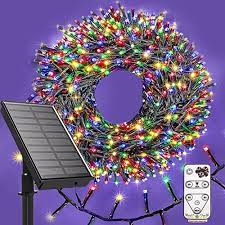 Luces Navideñas Recargables con Panel Solar - ¡Ilumina tu Navidad sin Gastar Energía! 🎅✨